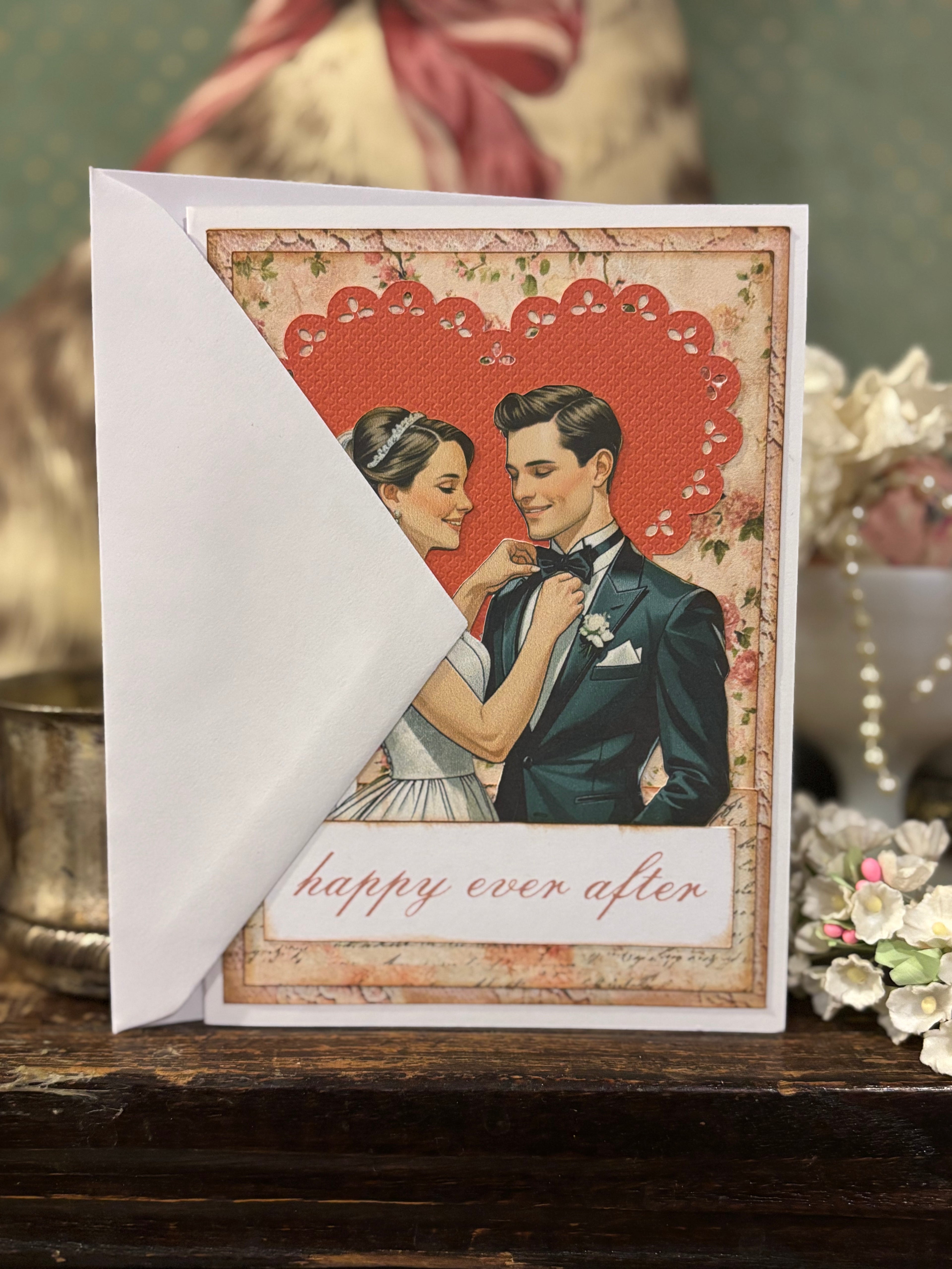 Happily Ever After Wedding Card