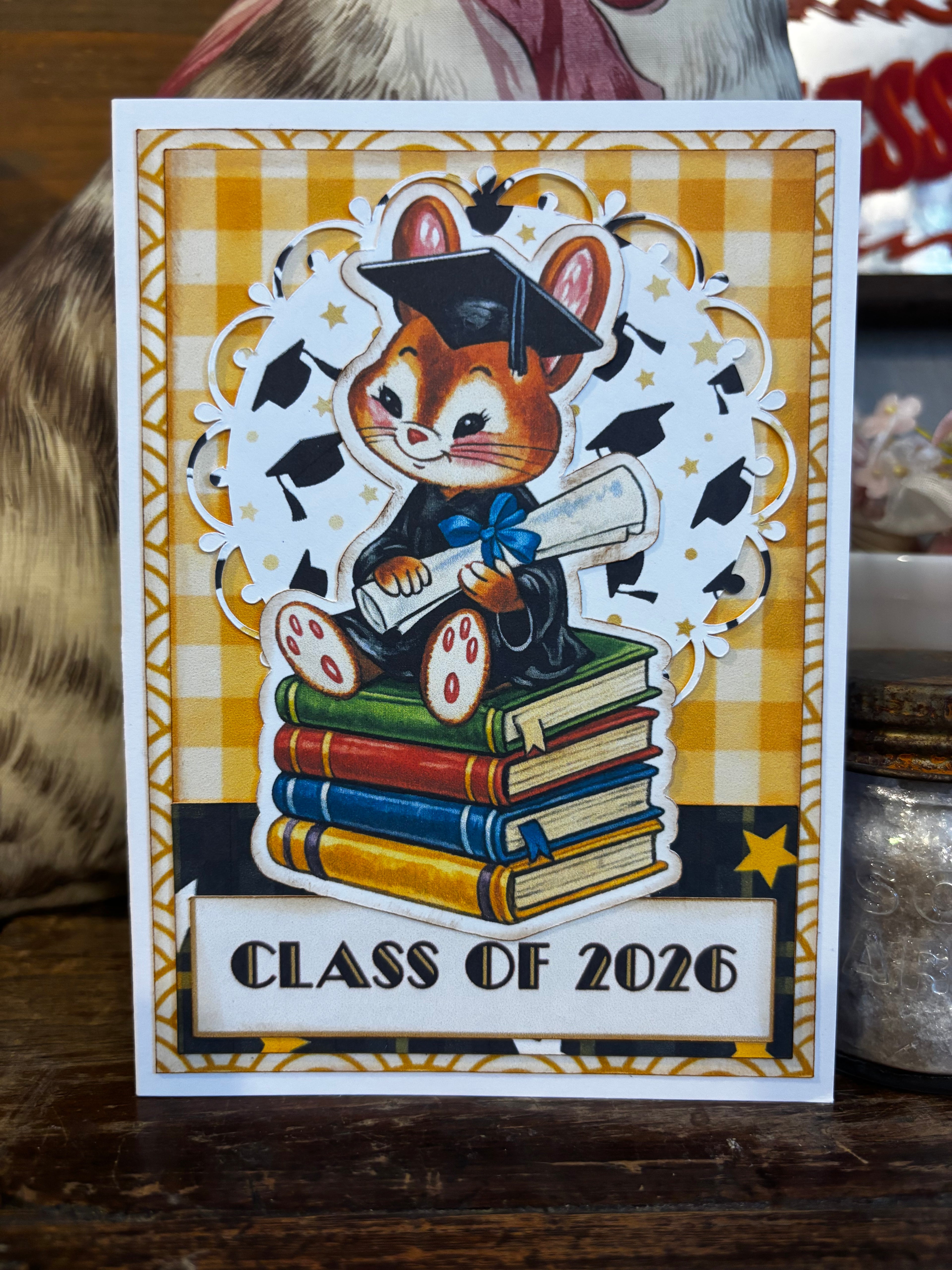 Mouse Class of 2026 Graduation Card