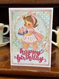 Happy Birthday Cupcake Card