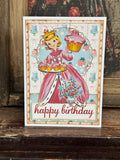 Happy Birthday Tray Of Cupcakes Card