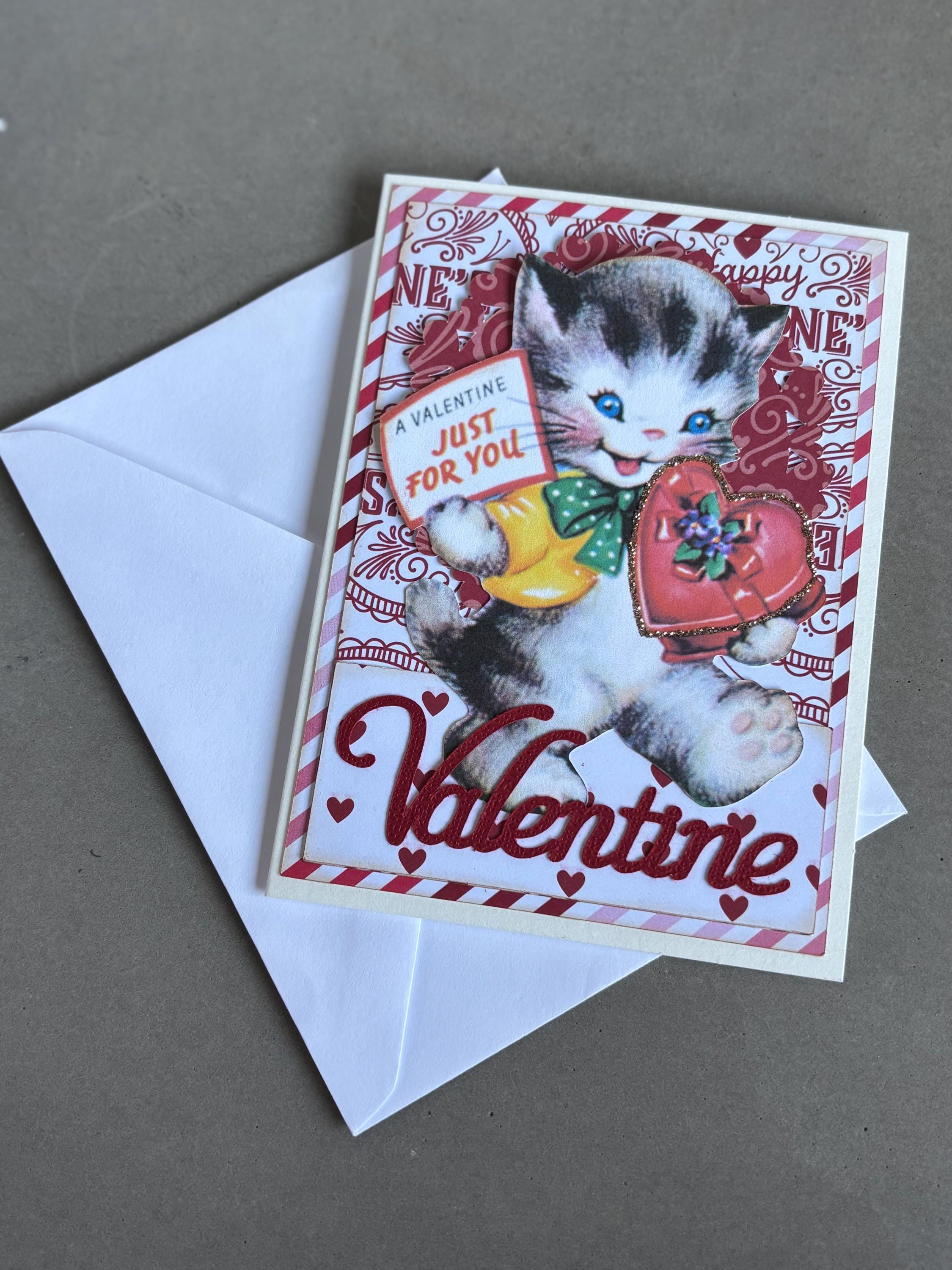 Kitten Love Valentine's Day Card