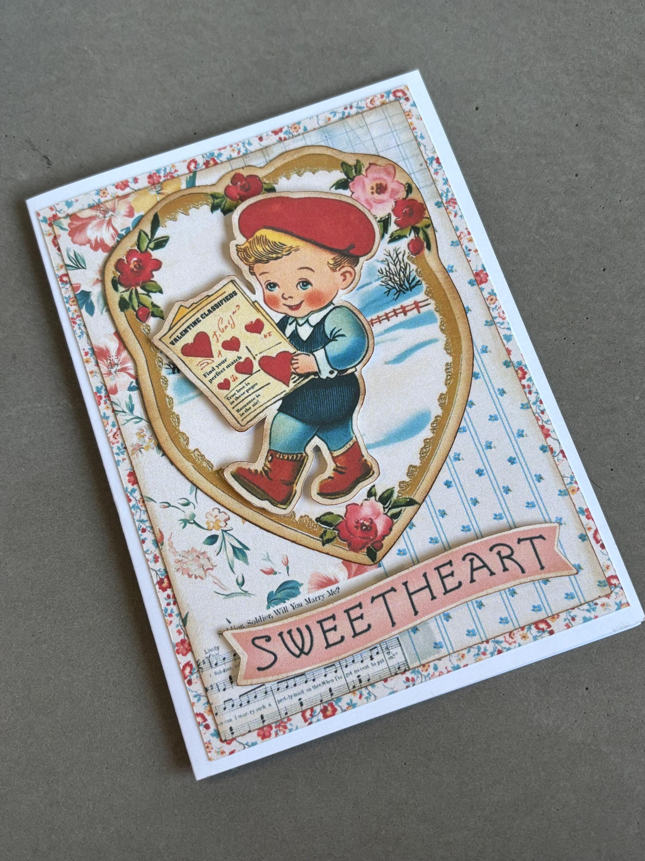 Romantic Love Card for Him